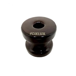 Isolador Porcelana T-Roldana Foxlux 67X72Mm 40.30
