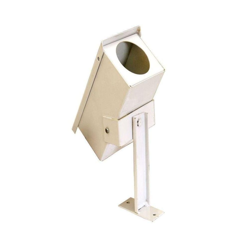 Proteção De Câmera Eletrônica Branco (Bullet) 11X23X9Cm