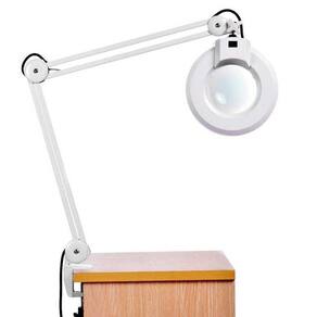 Lupa Estetica Luminária Led De Mesa Articulável Giratório Vidro óptico 220v (bsl-lupa-2)