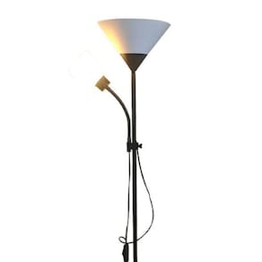 Luminária Abajur Chão Duo Floor Pedestal Articulada Lustre Decoraçao Iluminaçao