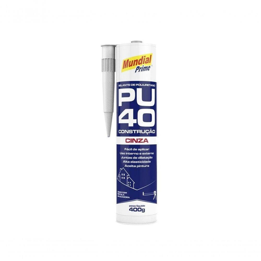 Selante Pu40 Aeroflex Cinza 400g