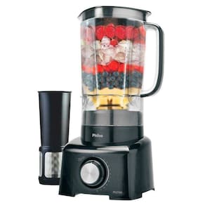 Liquidificador Philco Com Filtro 12 Velocidades + Pulsar/autolimpeza 2 Litros - Ph900 Preto 110 V