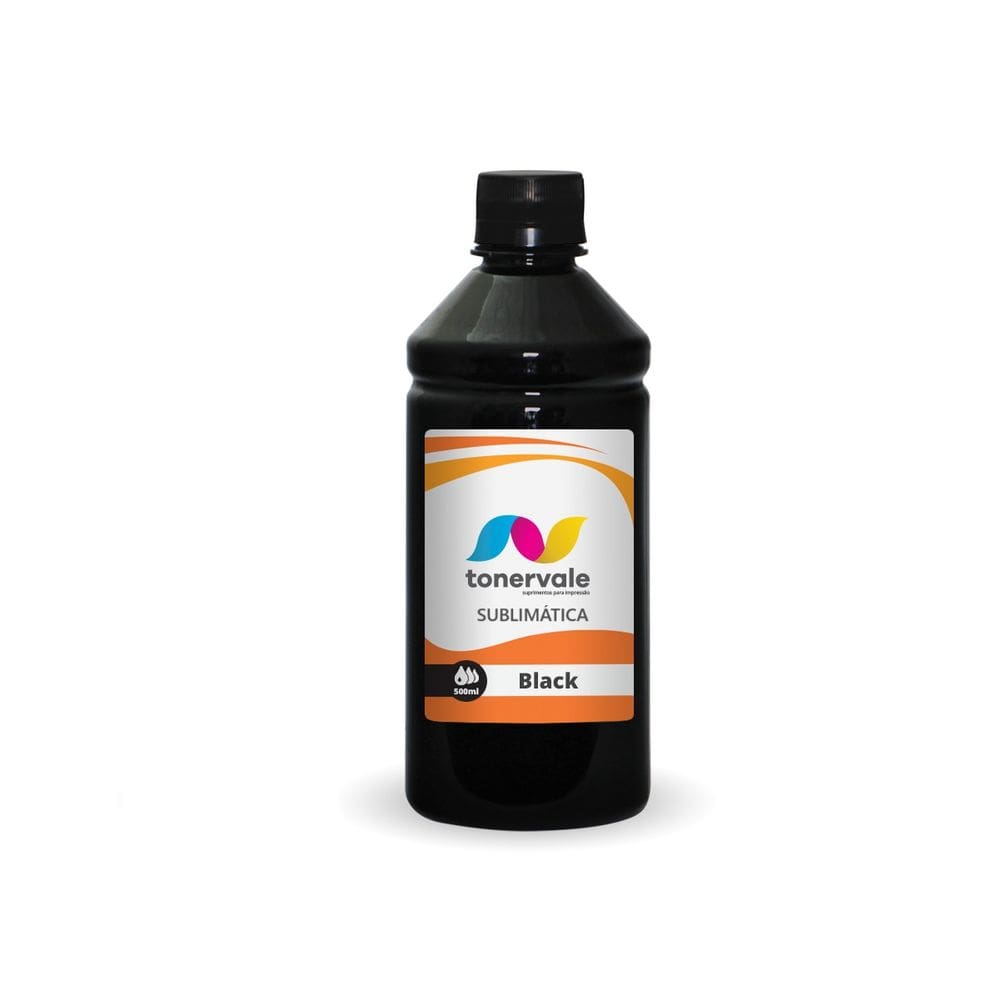 Tinta Sublimatica Para Epson L656 L606 T664 Black 500ml