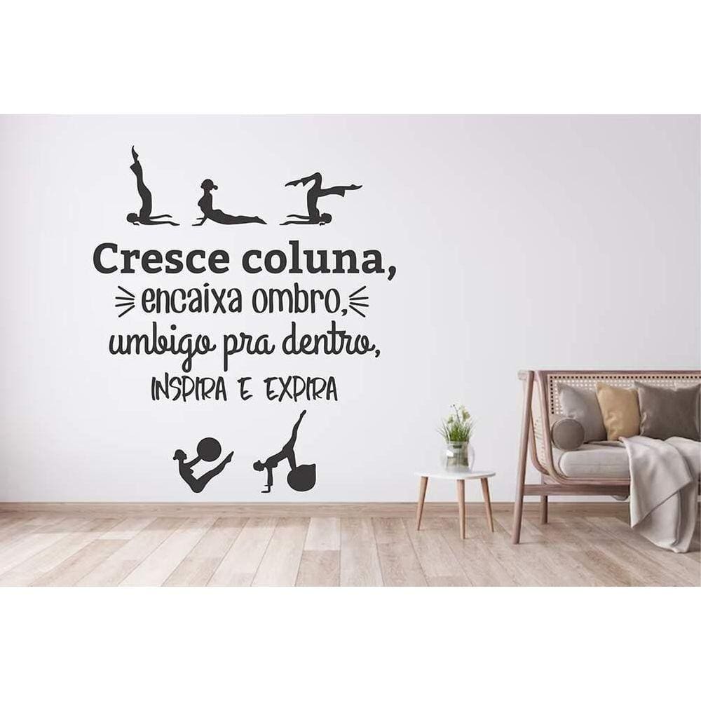 Adesivo De Parede Pilates