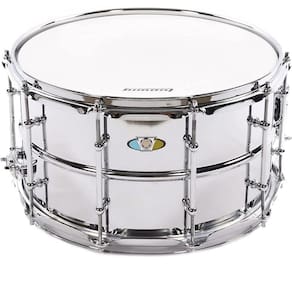 Caixa De Bateria Ludwig Supralite Steel Aço 14X5,5 / 6,5 E 8