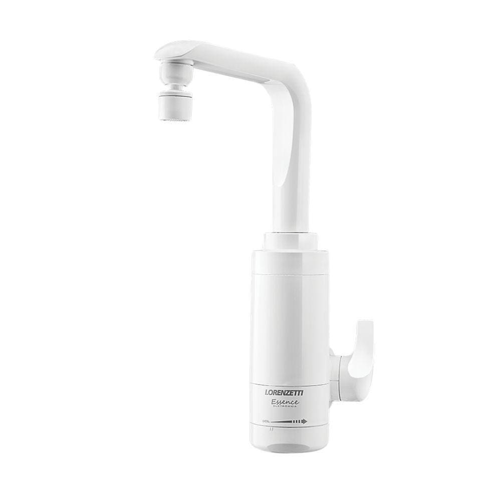 Torneira Elétrica Essence Branca 220v - Lorenzetti Parede