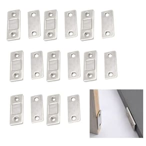 Fecho Magnetico 8 Peças Ima Trava Fecha Porta Janela Gaveta Armario Multiuso Ultrafino