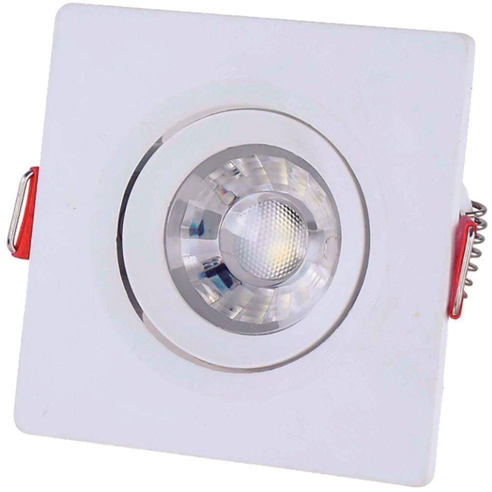 Spot Led Tramontina Quadrado 3 W 3000 K Luz Amarela Tramontina