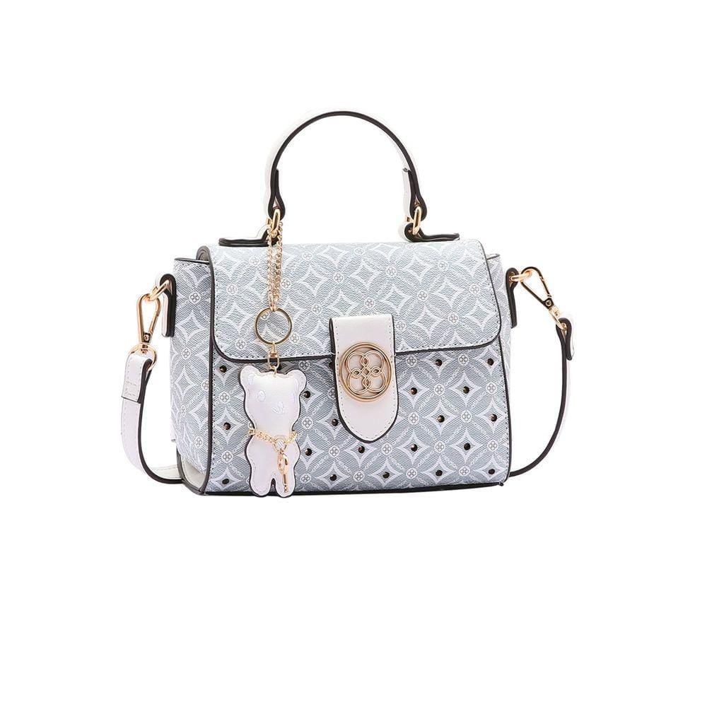 Bolsa Feminina Monograma Cristal Mão 3484189