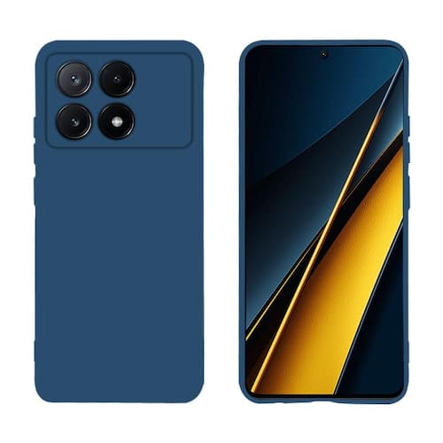 Capa Protetora Para Poco X6 Pro 5G, Azul