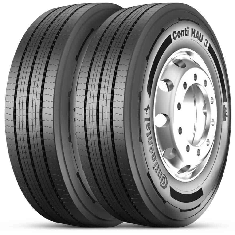 2 Pneu 295/80R22.5 Continental 152/148K 16PR HAU 3 SA LRH