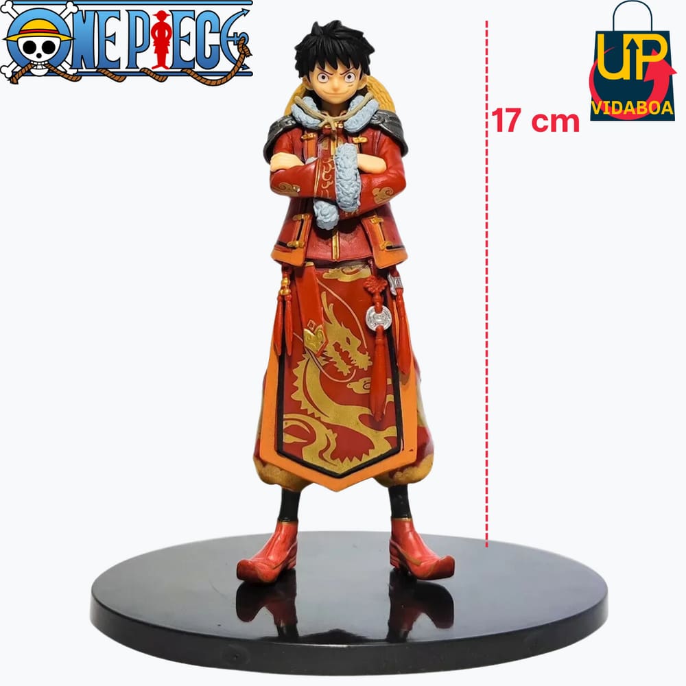 Boneco Premium One Piece - Luffy D Monkey 17cm Classico - action figure