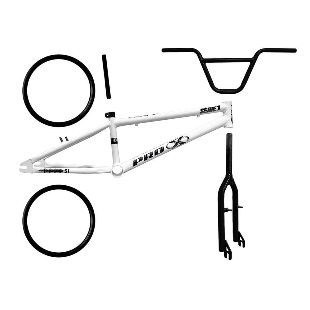 Kit Quadro Guidão e Aro PRO X Série 1 BMX FreeStyle Aro 20