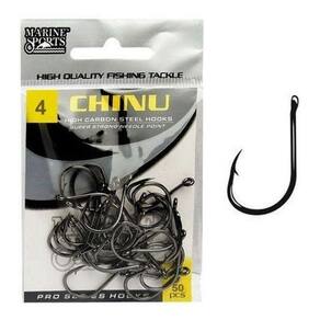 Anzol Nr 4 Marine Sports Chinu Black Piau Pacu Tambacu 50un