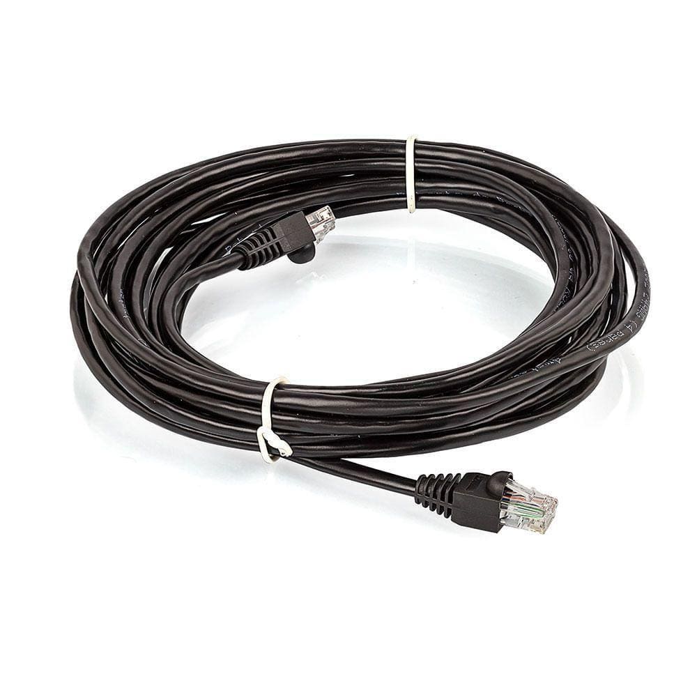 Cabo De Rede Blindado Cat5e Montado Preto - 25 Metros