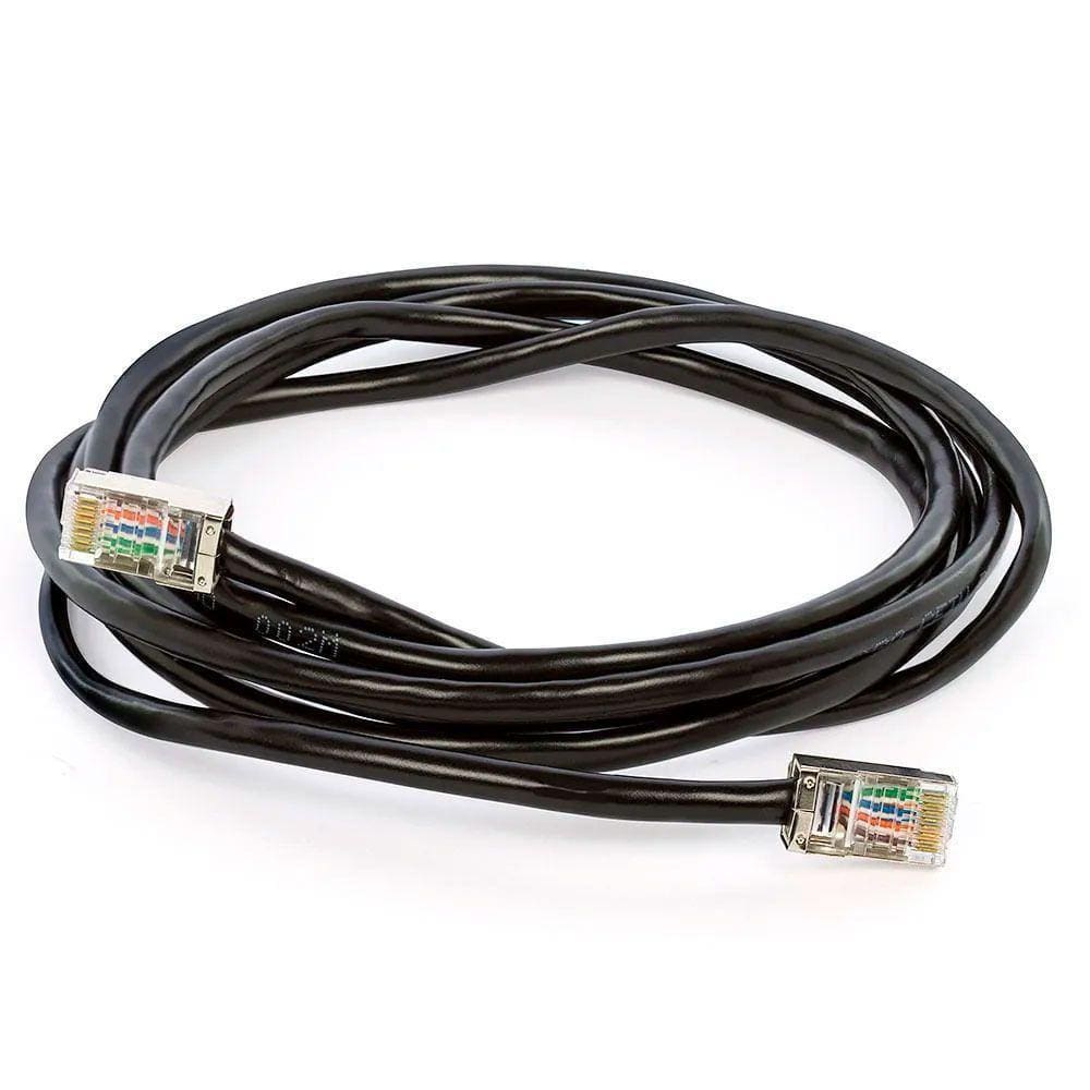 Cabo De Rede Blindado Cat5e Com Rj45 Preto - 30 Metros