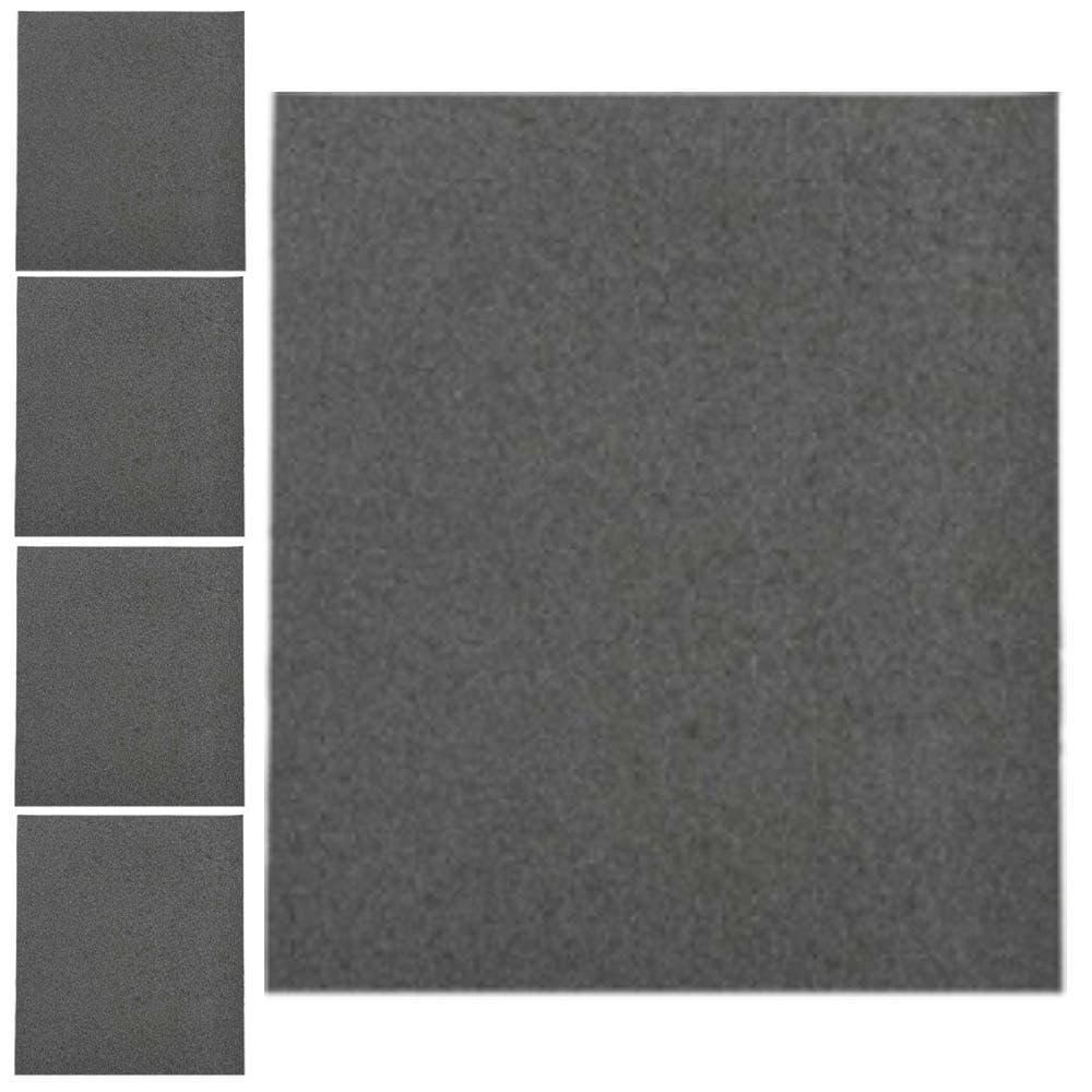 Kit Lixa Pano Ferro Grana 220 FLF220 5 Unidades STARRETT