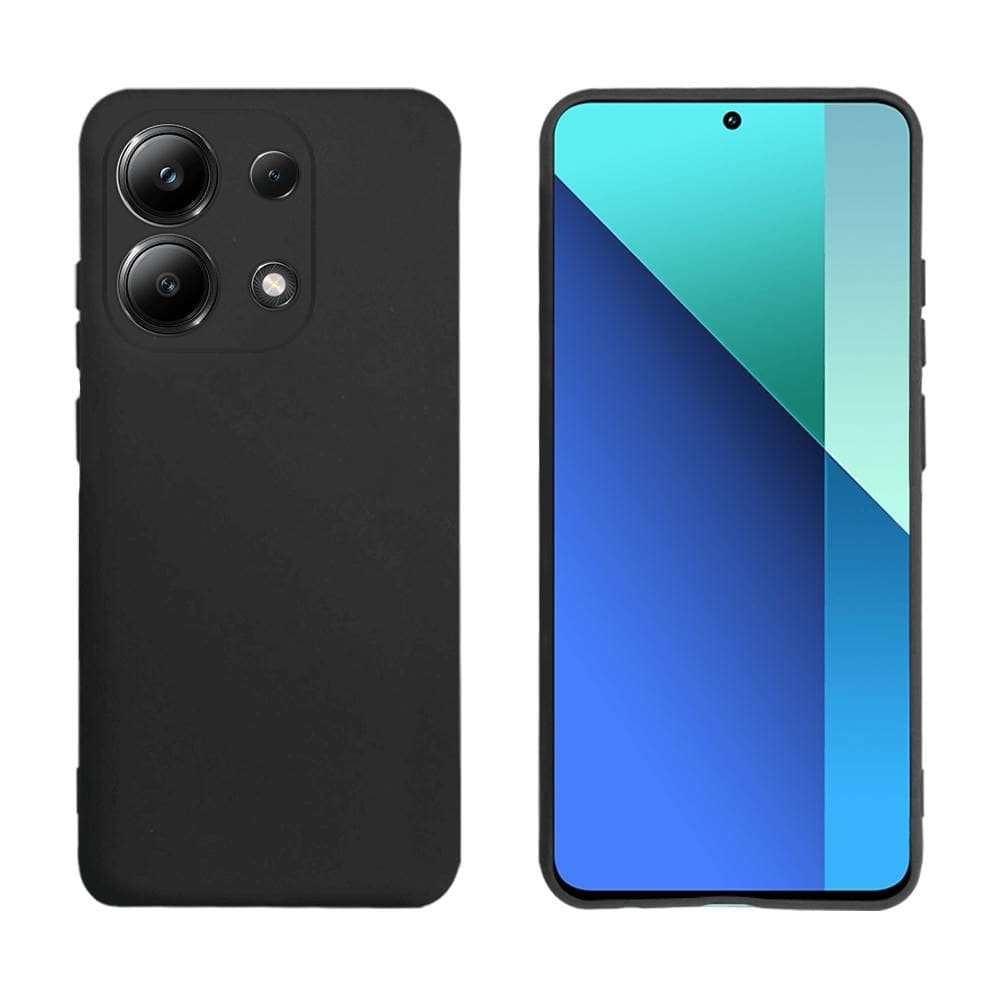 Capa Protetora Para Redmi Note 13 5G, Preto