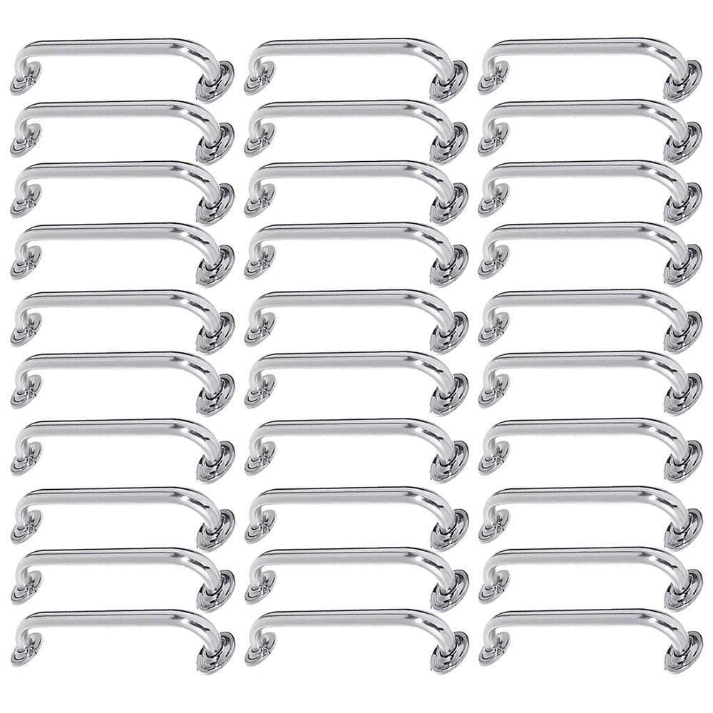 Alça De Apoio Barra Inox 50cm Kit 30 Unidades e Cadeirante Idoso Segurança