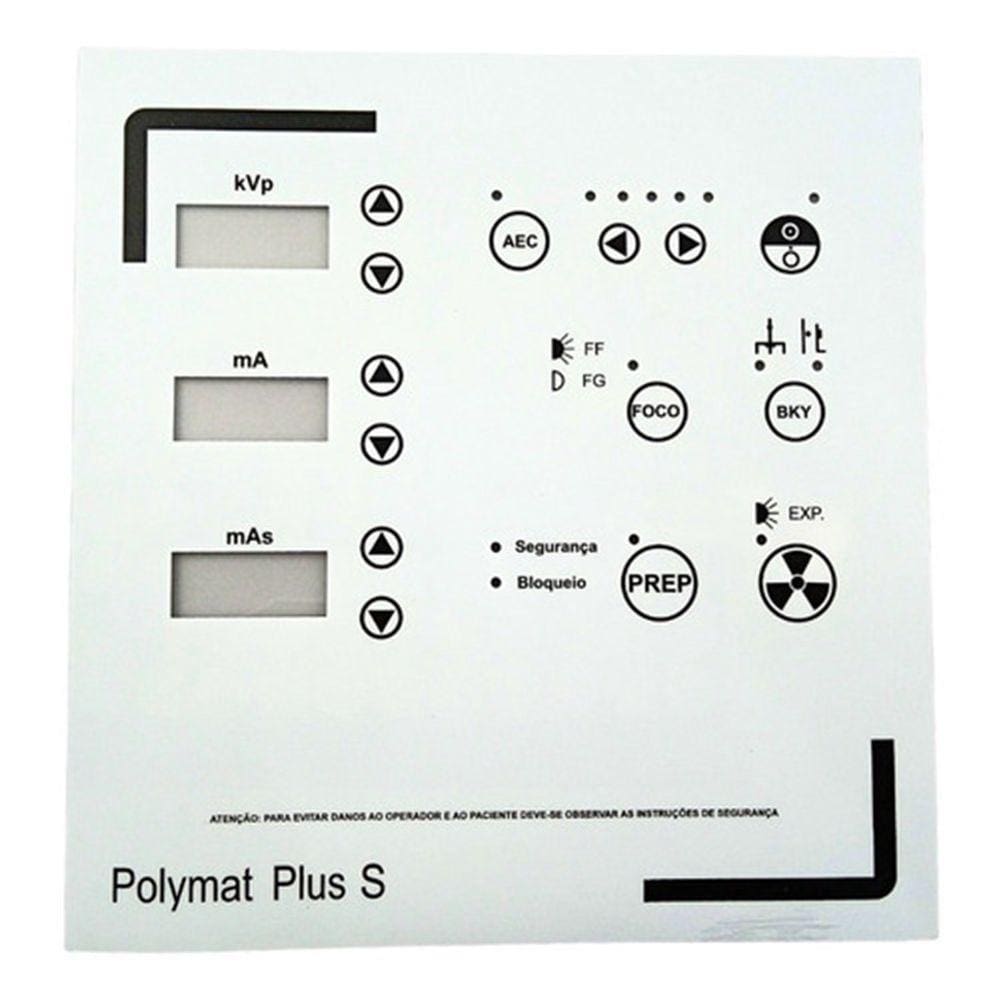 Painel Aparelho Raio X Polymat Plus S Siemens - Cód 1197