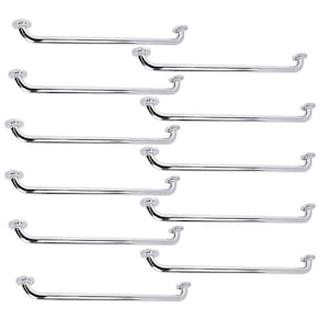 Alça De Apoio 70cm Suporte Anti Queda Kit 12 Uni Evita Acidente Gestante Idoso Criança Banheiro