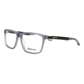 Óculos Armação Romano Ro1111 C3 Masculino Fosco Cinza