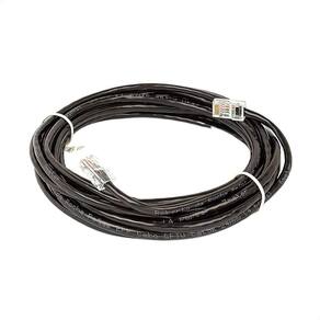 Cabo De Rede Cat5e Montado Preto - 45 Metros
