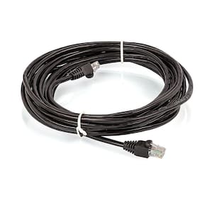 Cabo De Rede Blindado Cat5e Montado Preto - 100 Metros