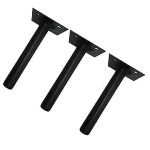 Hairpin Legs Tipo Cannes Tubo Aço Redondo 3/4" Preto Kit 3 Und Medcombo