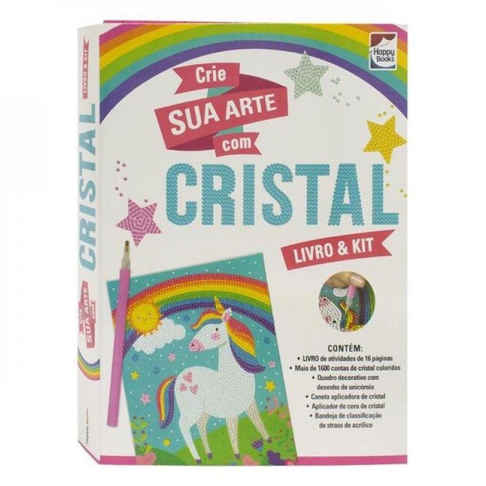 Livro & Kit: Mania Do Cristal Unicórnio