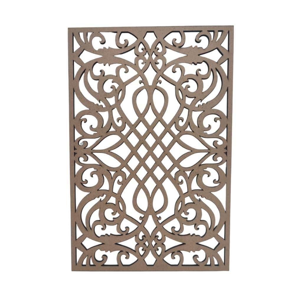 Divisor De Ambiente Em Mdf 3mm Natural Modular 29x19 Cm [f031]