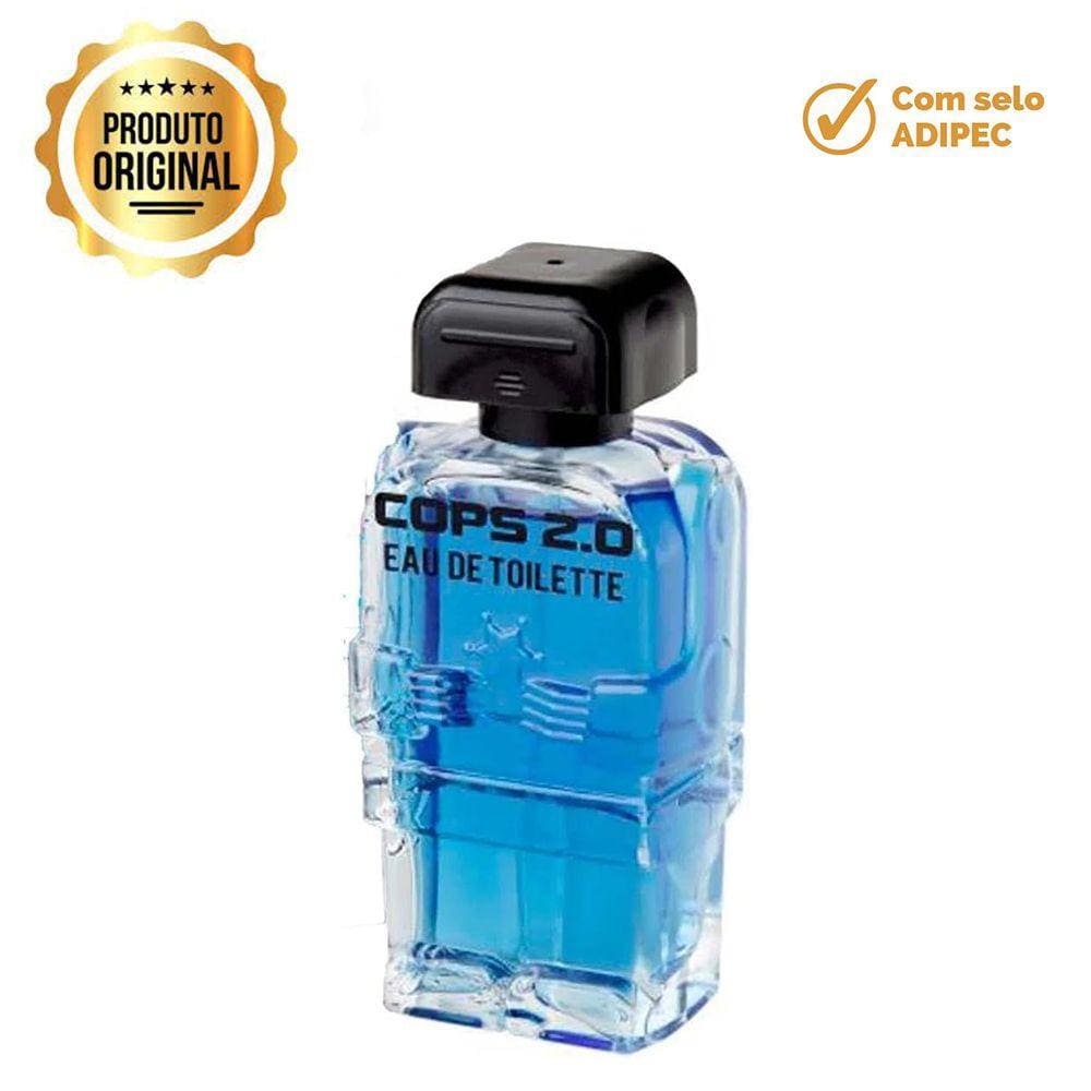 Perfume Cops 2.0 Real Time Eau De Toilette Masculino 100ml