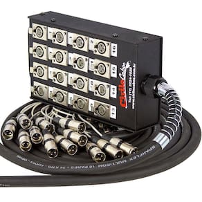 Medusa 16 Vias Montada Com Conectores Cirilo Cabos 40 Metros