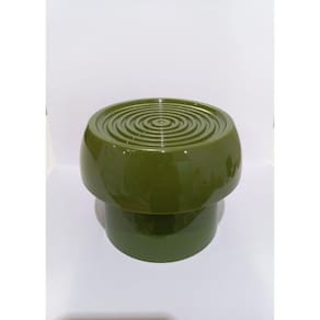BOLEIRA MINI ALEGRA 10 CM - VERDE OLIVA - Produfest