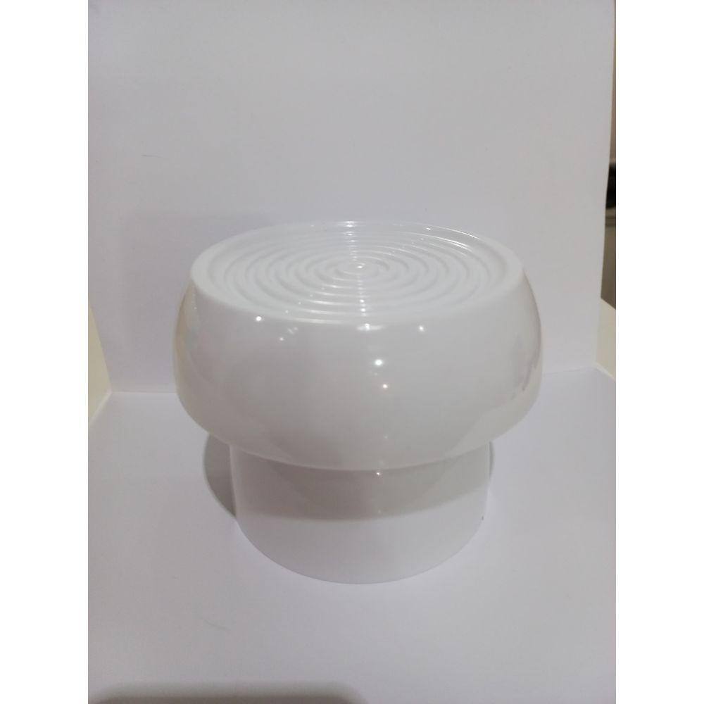 BOLEIRA MINI ALEGRA 10 CM - BRANCA - Produfest