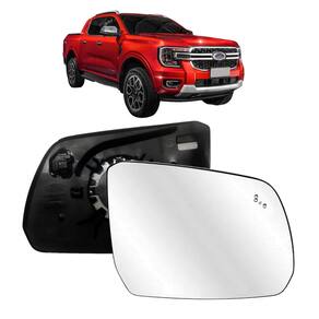 Lente Retrovisor Com Base Ranger 2023> Com Sensor Passageiro