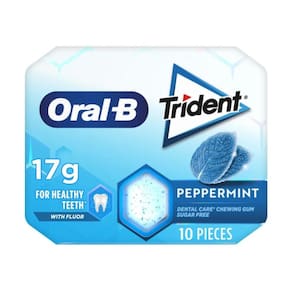 Chiclete Trident Oral-B Peppermint 10un Importado 17g