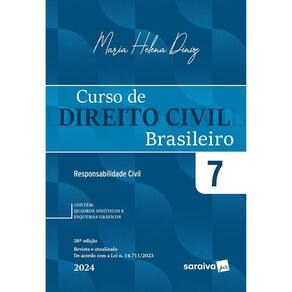 Curso de Direito Civil Brasileiro Vol. 7 - 38ª Edição 2024
