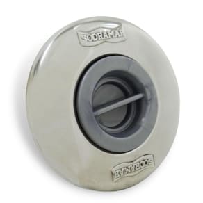Dispositivo de Aspiração Luva Adaptadora ABS/ Inox Para Piscina de Alvenaria Eficiência na Limpeza
