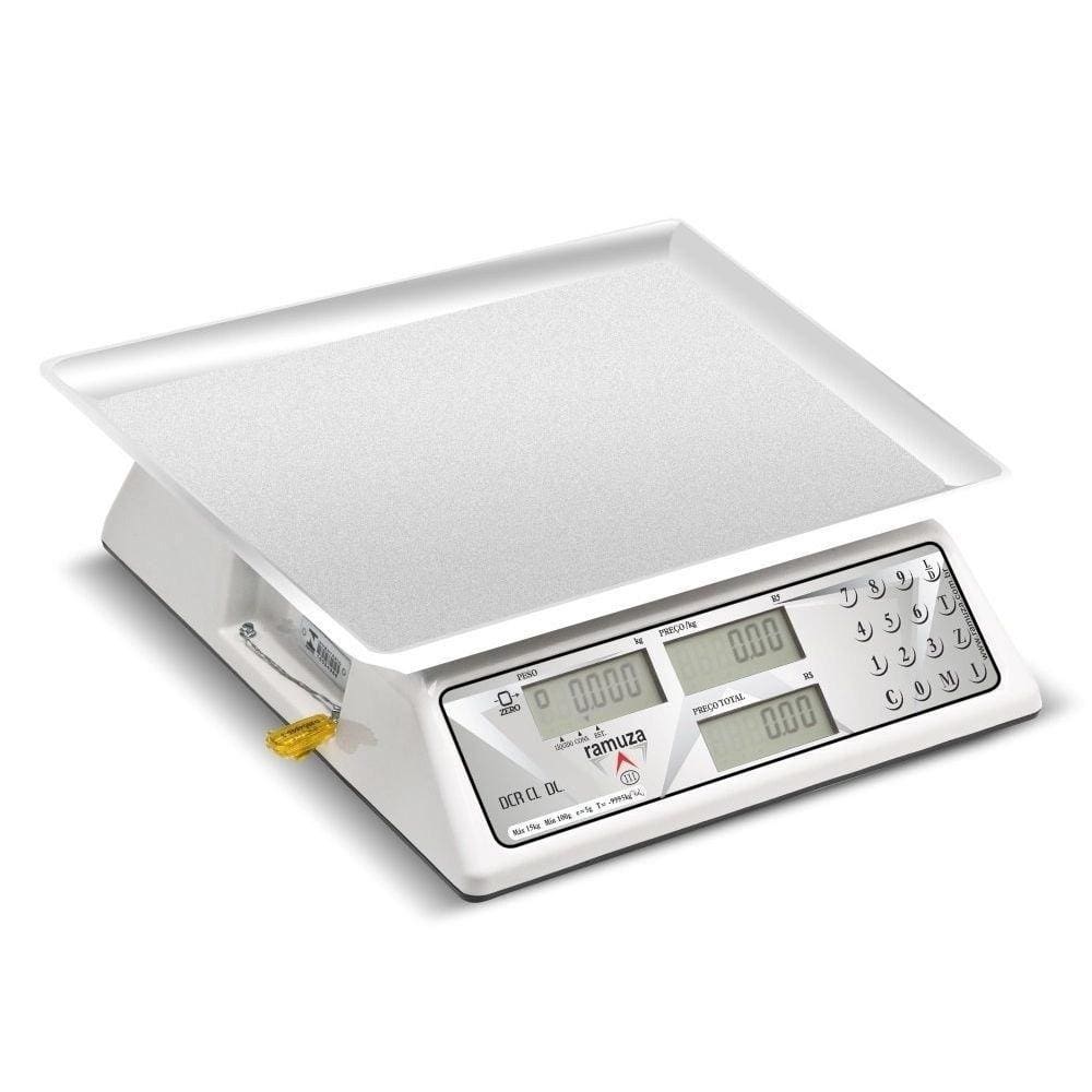 Balança Dcrb Cl 15Kg X 5G Computador Cristal - Ramuza