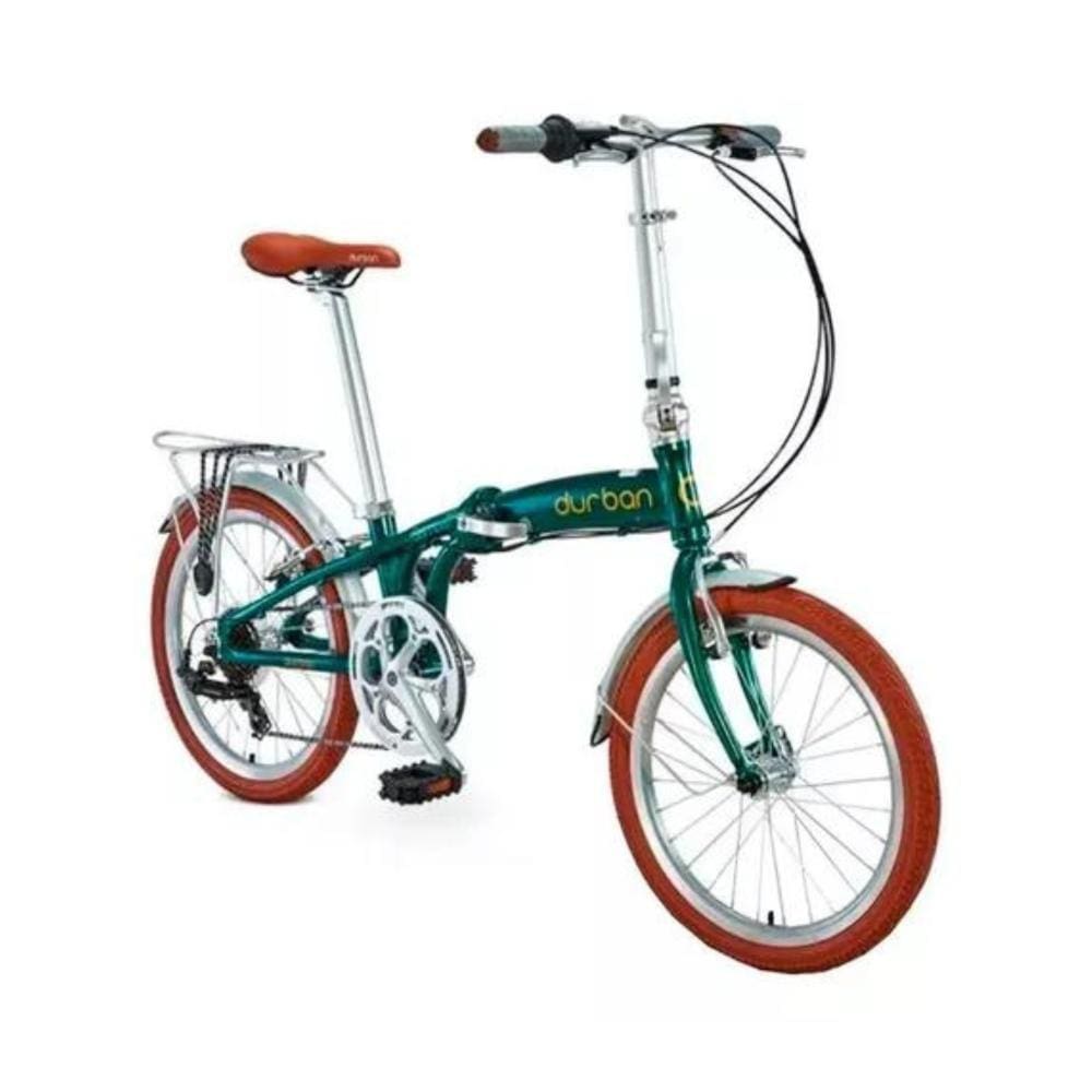 Bicicleta Dobrável Durban Sampa Pro Verde