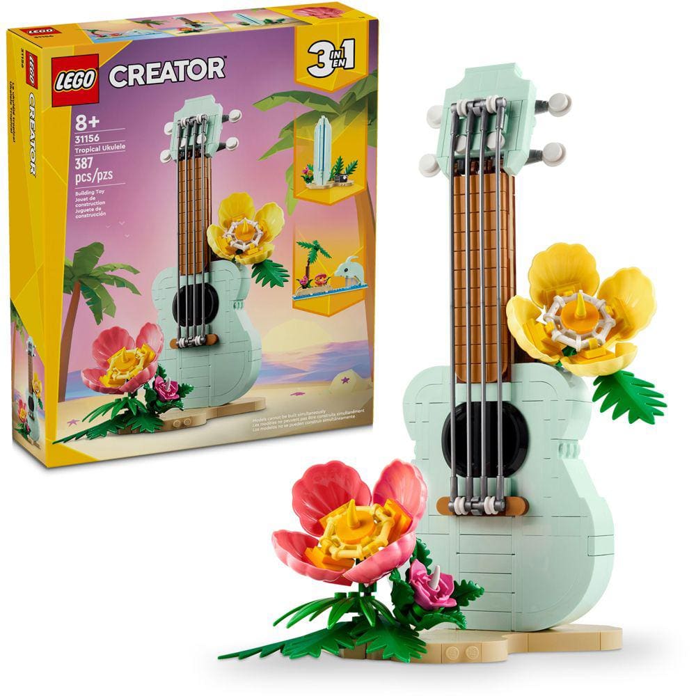 Lego Creator Ukulele Tropical 31156 387pcs