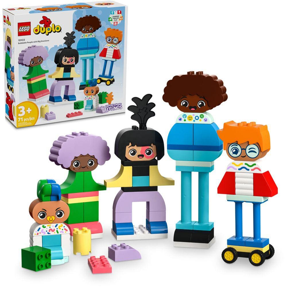 Lego Duplo Pessoas Construíveis Grandes Emoções 10423 71pcs