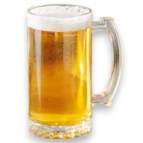 Caneca Chopp Vidro Copo Cerveja Alemã 500Ml Sublimação 1Und