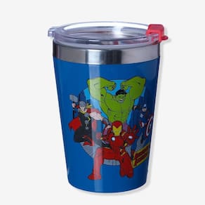 Copo Snap P/ Viagem 300ml Vingadores Zona Criativa