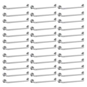 Alça de Apoio 60cm Barra Inox Kit 39 Unidades Acessibilidade Cadeirante Idoso Deficiente Banheiro