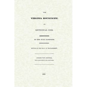 The Virginia Housewife