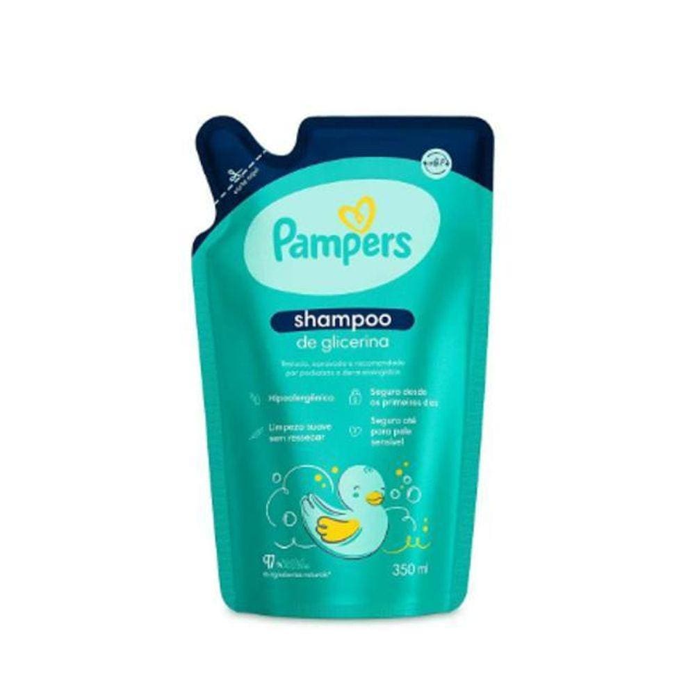 Shampoo Pampers Glicerina Refil 350Ml