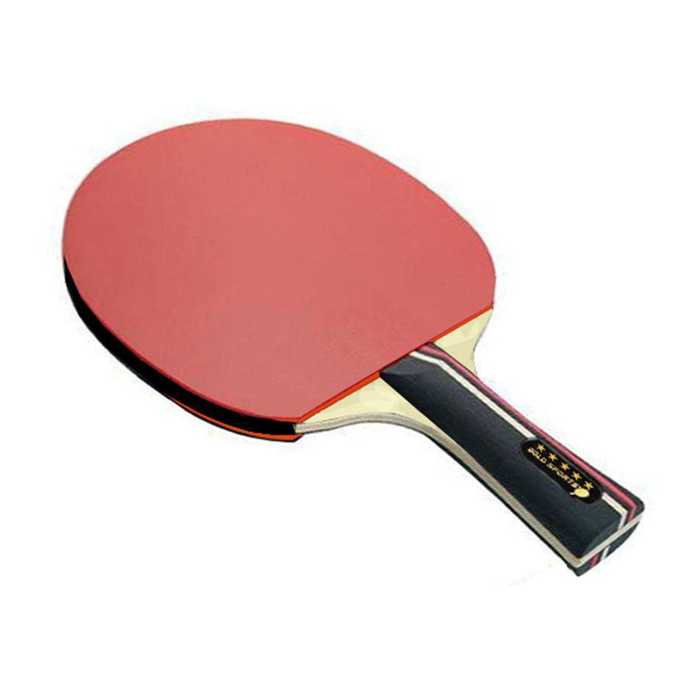 Kit Tênis de Mesa Gold Sports Venus II - 1 Raquete 5 Star - 3 Bolas TM Star -1 Raqueteira