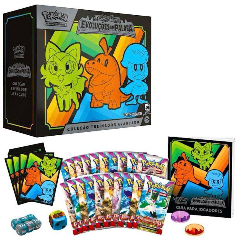 Box Pokémon Treinador Avançado Evoluções Em | Casas Bahia
